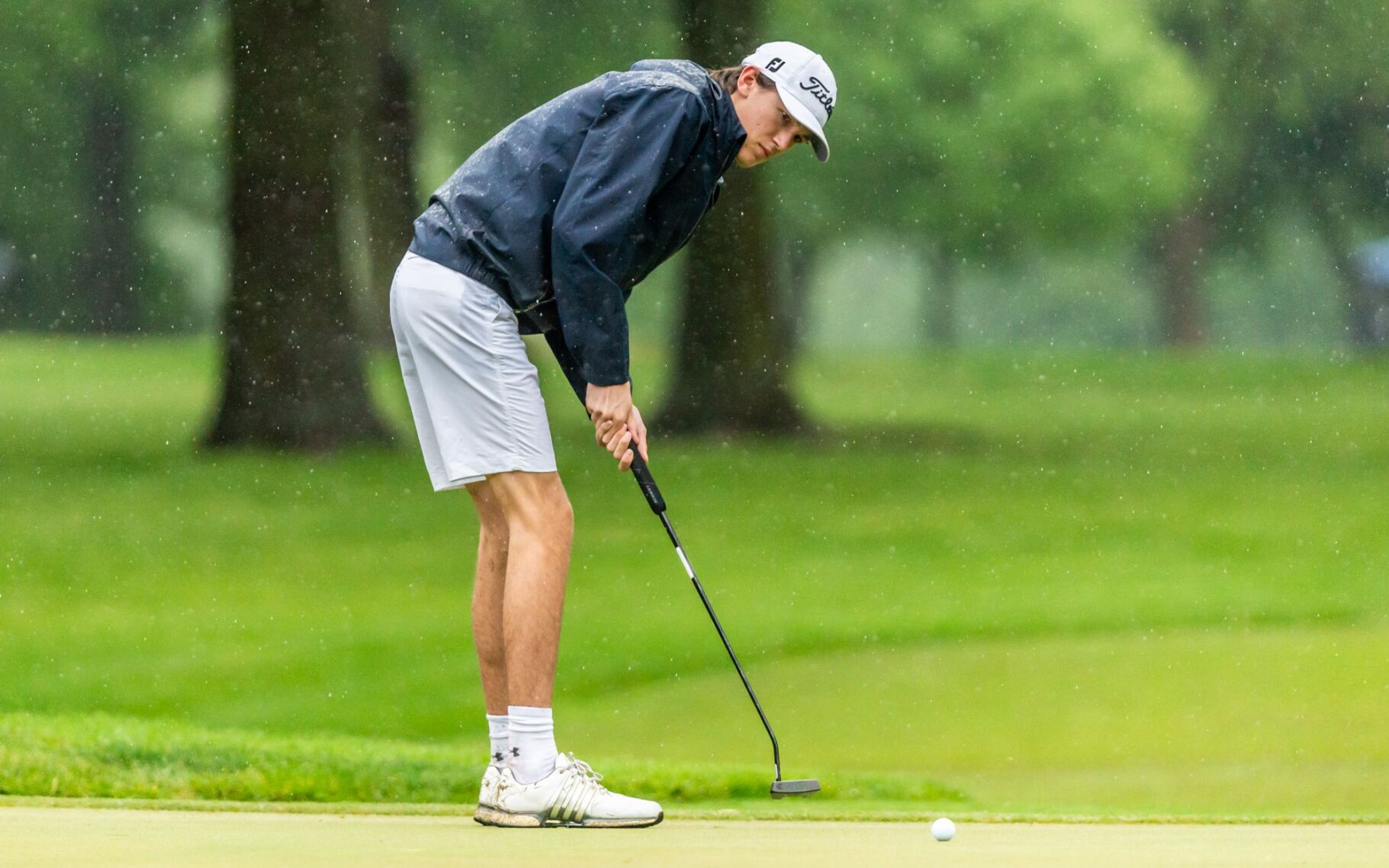 Class 5 boys golf state tournament, Round 1